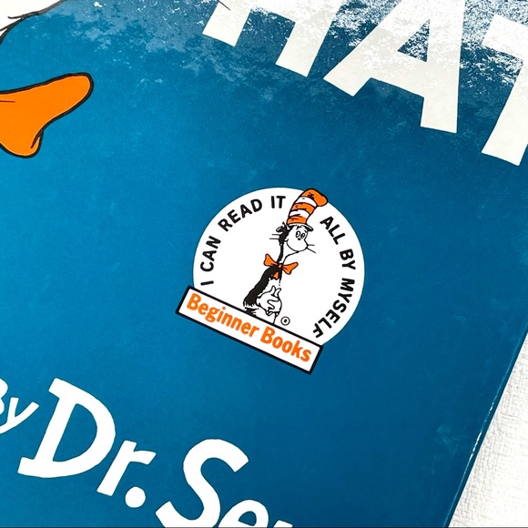 The Cat In The Hat Hardcover Book Dr. Seuss Illustrated Beginner Children’s Book - Picture 2 of 13